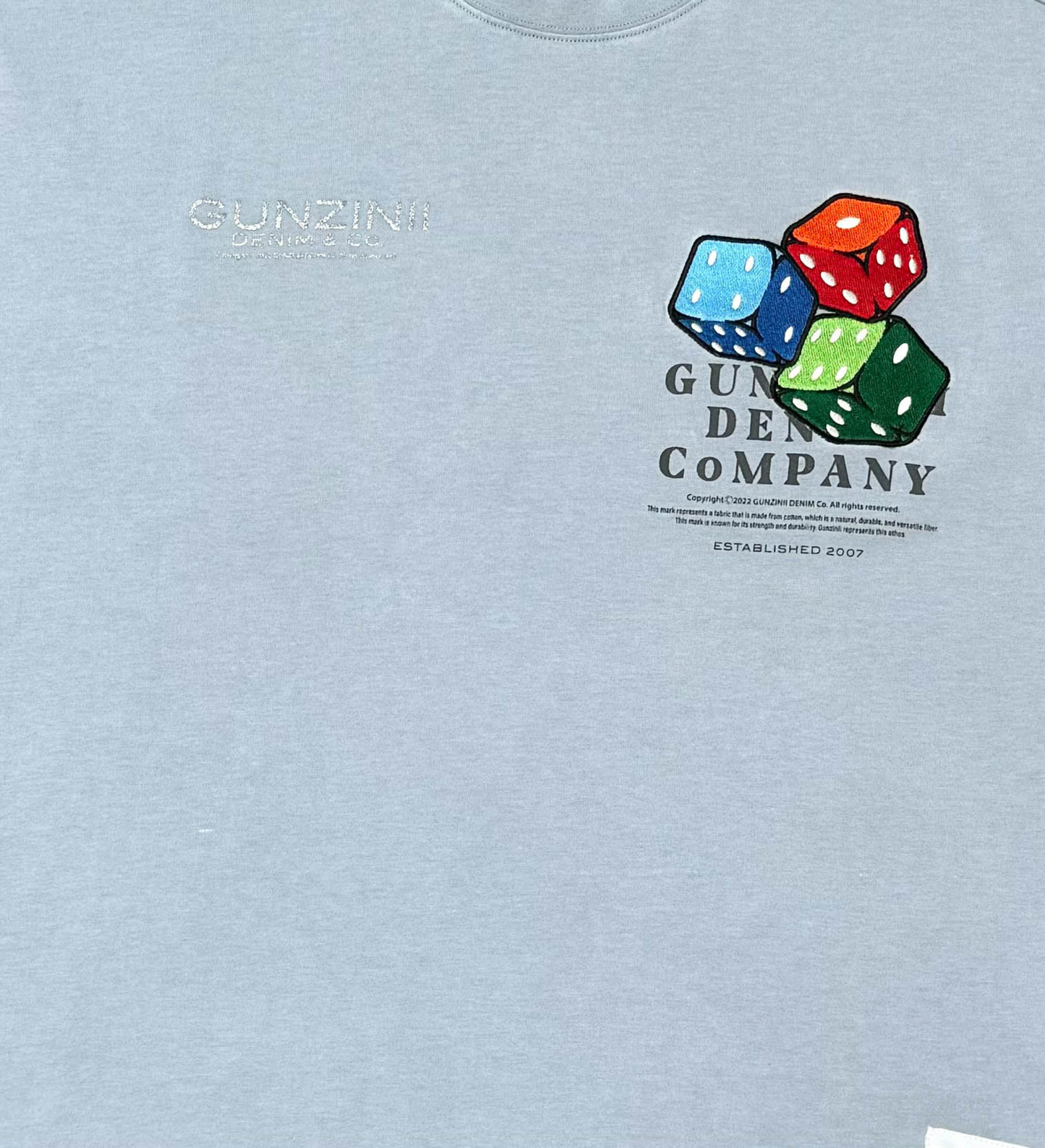 Gunzinii Rolling Dice Sleeveless Top Grey 3