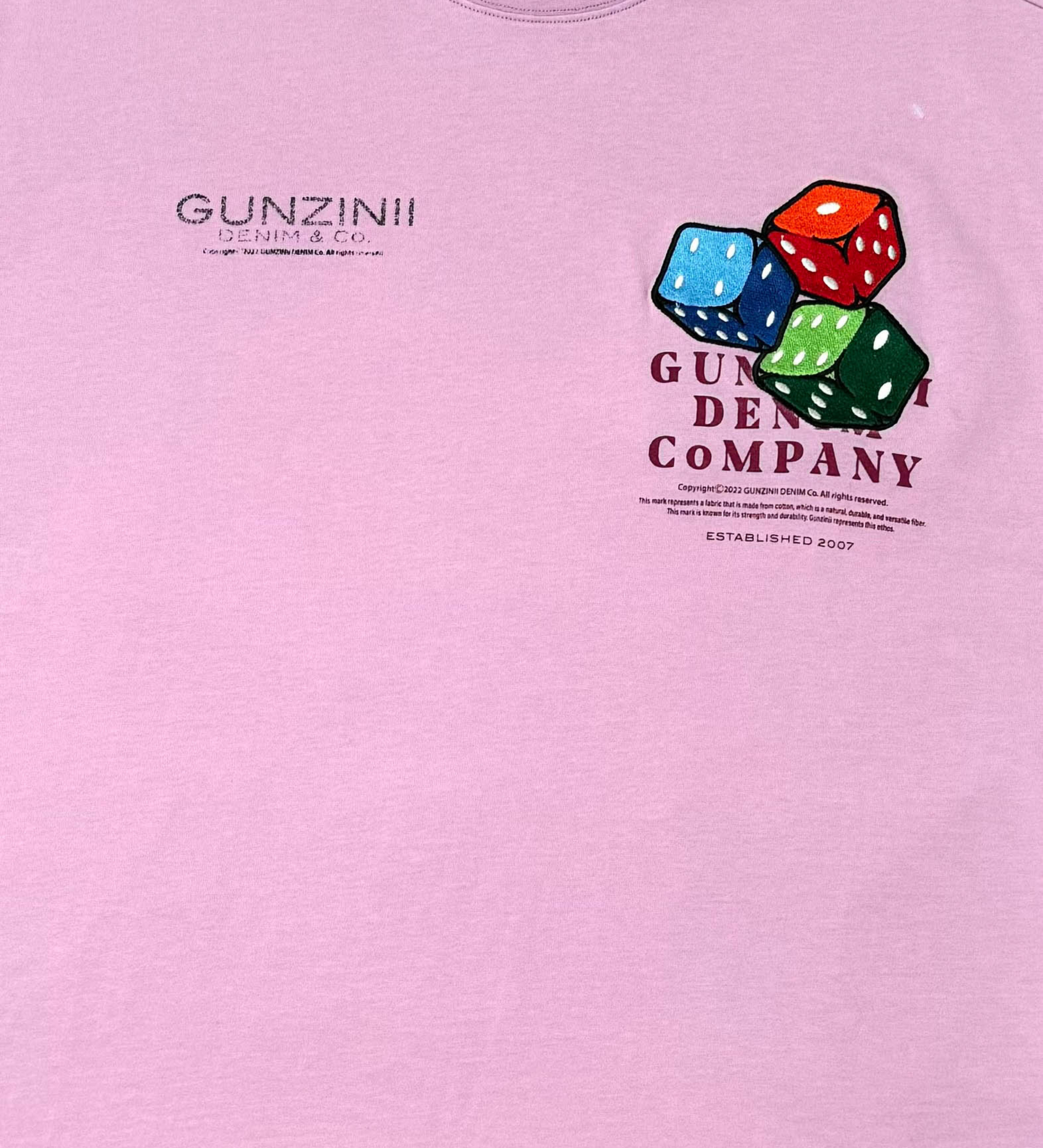 Gunzinii Rolling Dice Sleeveless Top Pink 2
