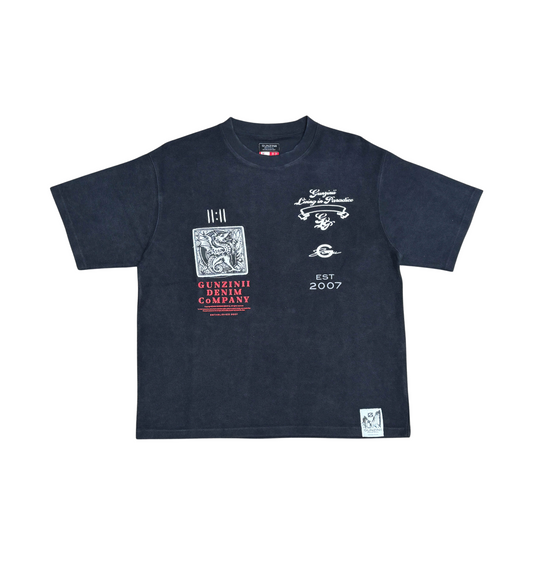 Dragon reverse french terry top