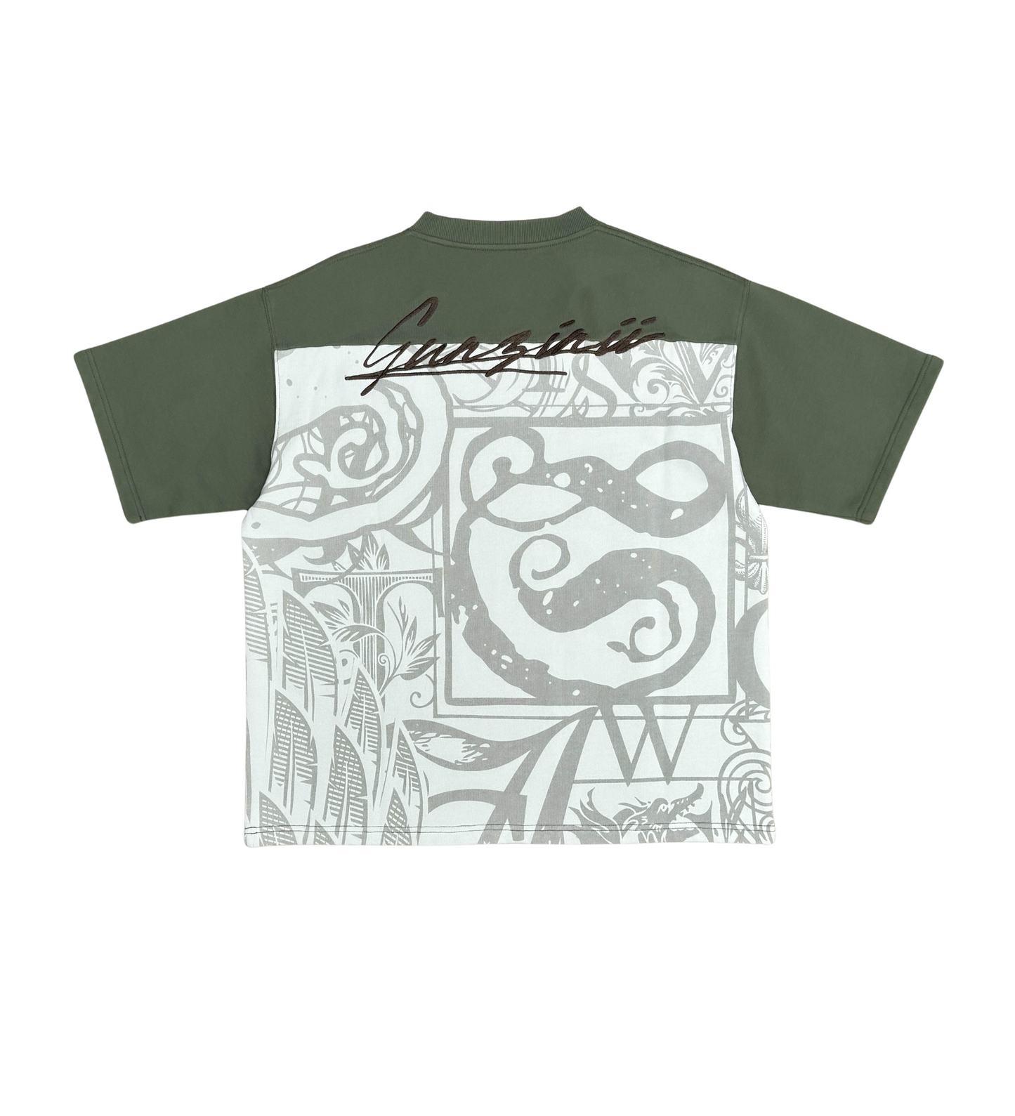 Graffiti cut & sew french terry top