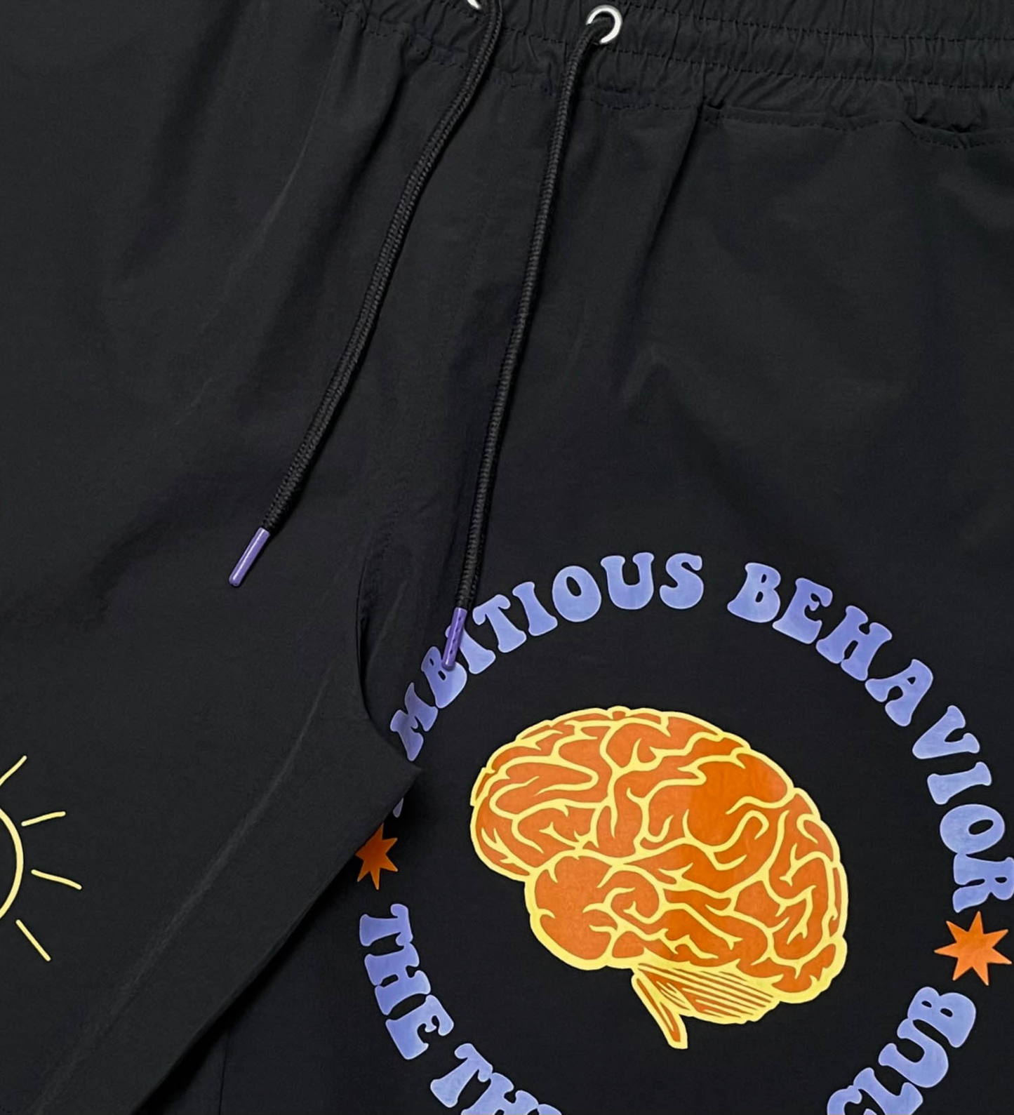 Red Tag Thinkers Club Short - Black / Olive | Red Tag Brand _3