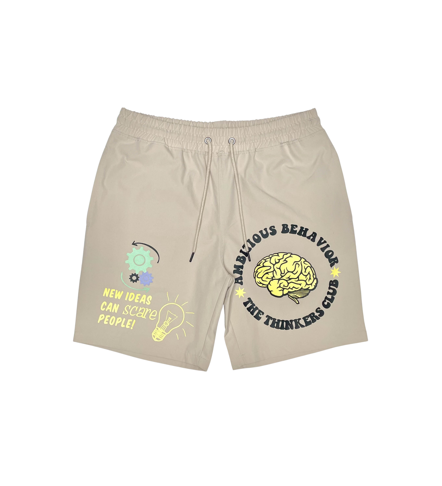 Red Tag Thinkers Club Short - Black / Olive | Red Tag Brand _7