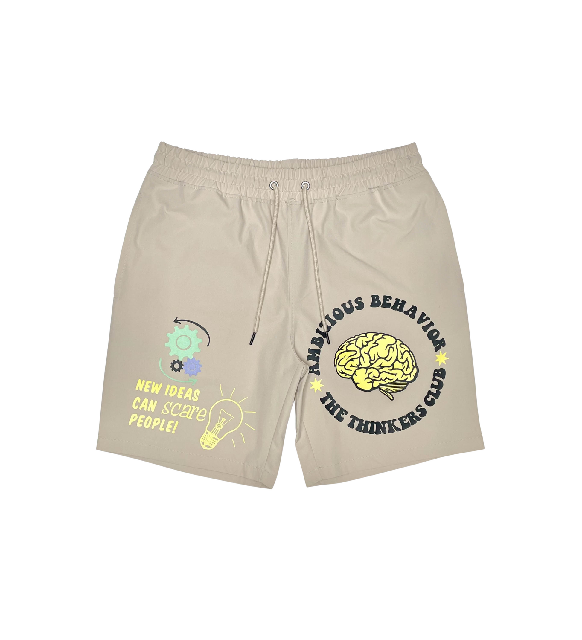 Red Tag Thinkers Club Short - Black / Olive | Red Tag Brand _7
