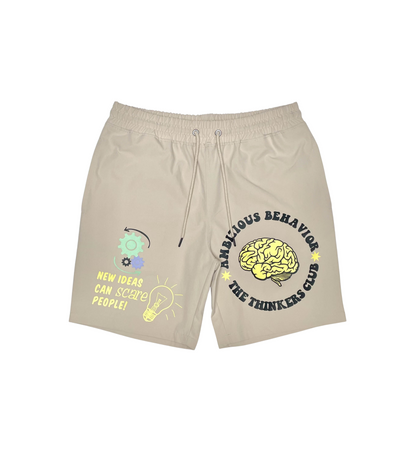 Red Tag Thinkers Club Short - Black / Olive | Red Tag Brand _7