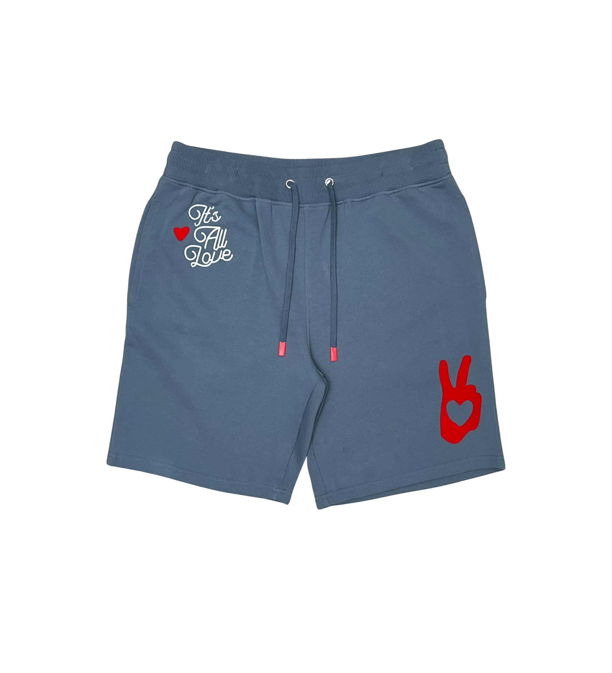 Red Tag It's All Love Short - Blue Mirage | Red Tag Brand _4