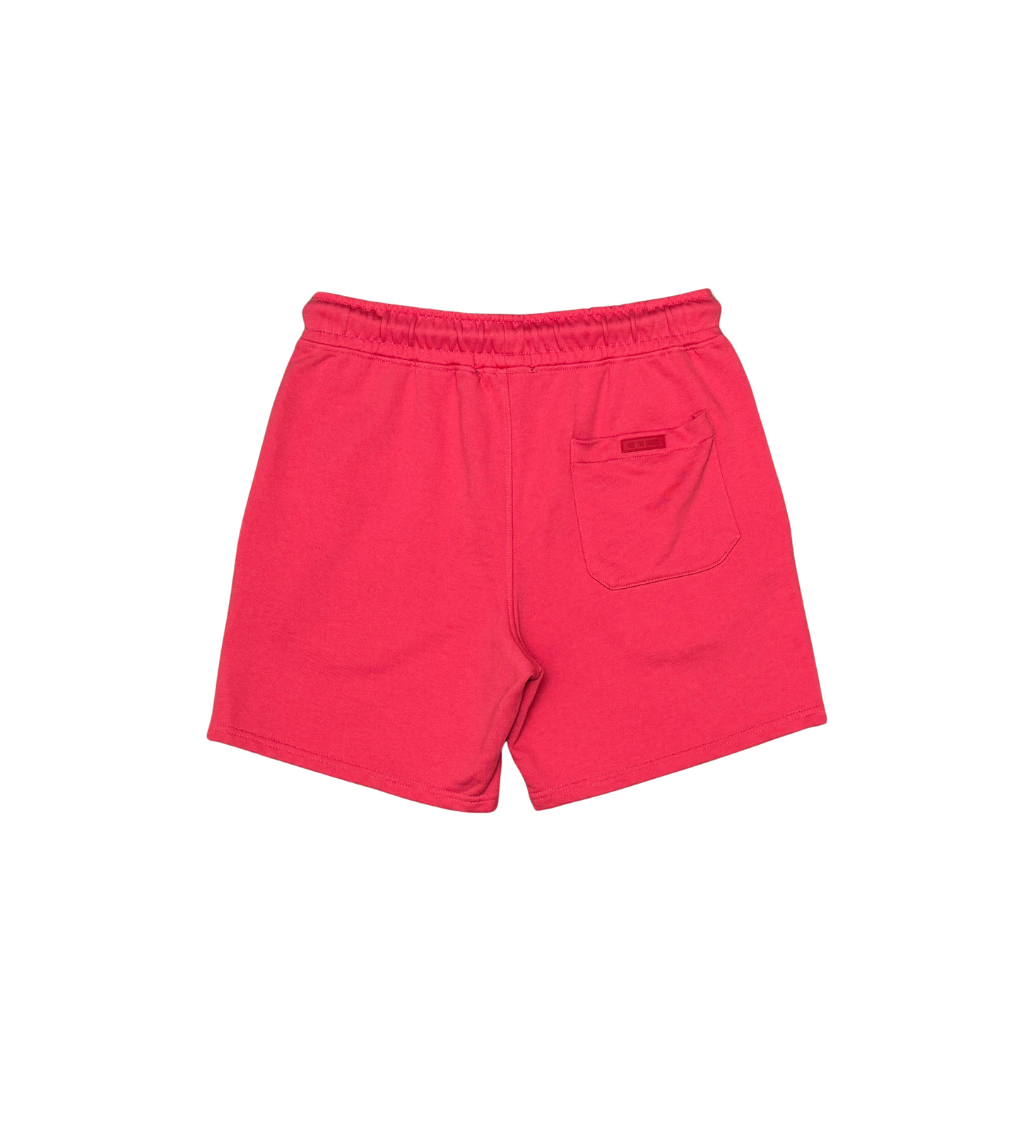 Red tag french terry shorts