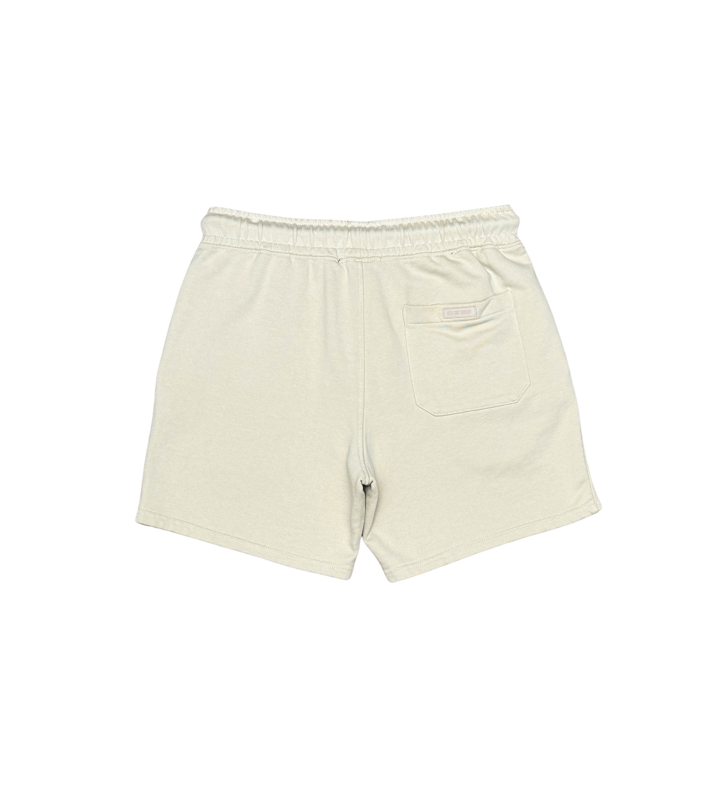 Red tag french terry shorts