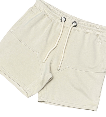 Red tag french terry shorts