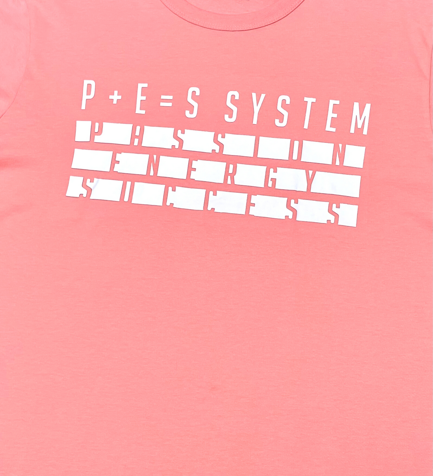 Red tag p.e.s tee