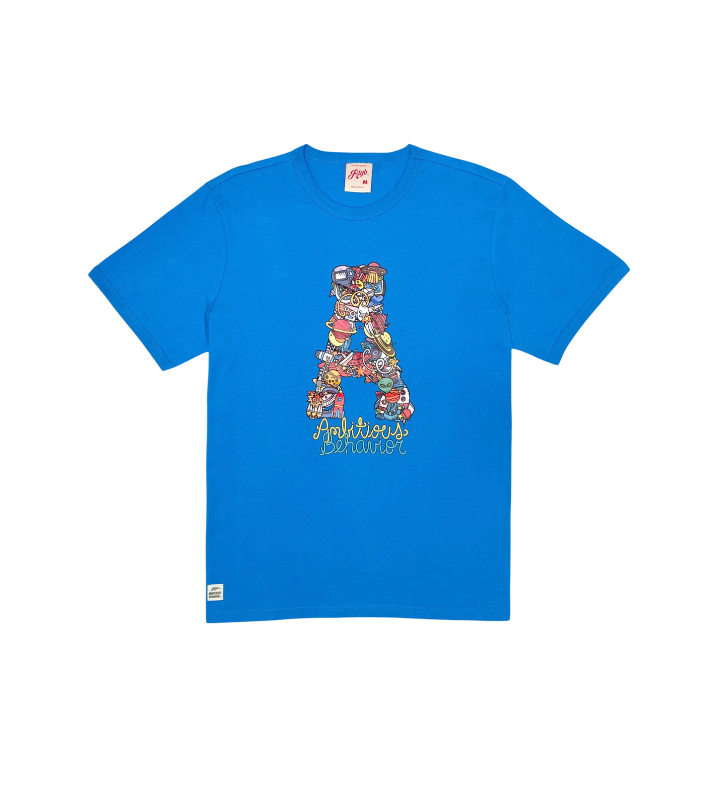 Red Tag Ambitious Tee - Bellini Pink | Red Tag Brand _4
