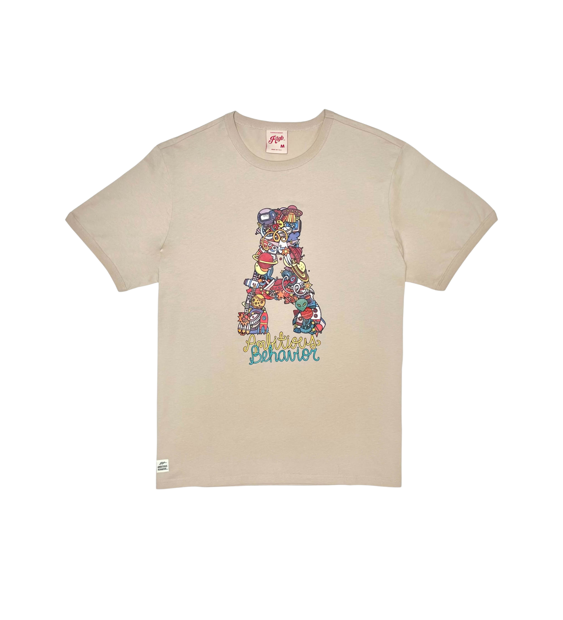 Red Tag Ambitious Tee - Bellini Pink | Red Tag Brand _7
