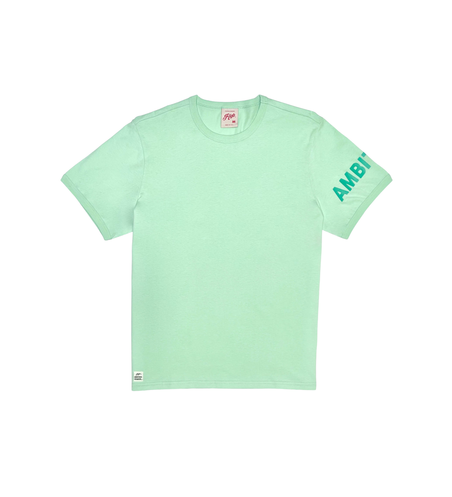 Red Tag Simplified Ambitious Tee - Dust Black | Red Tag Brand _4