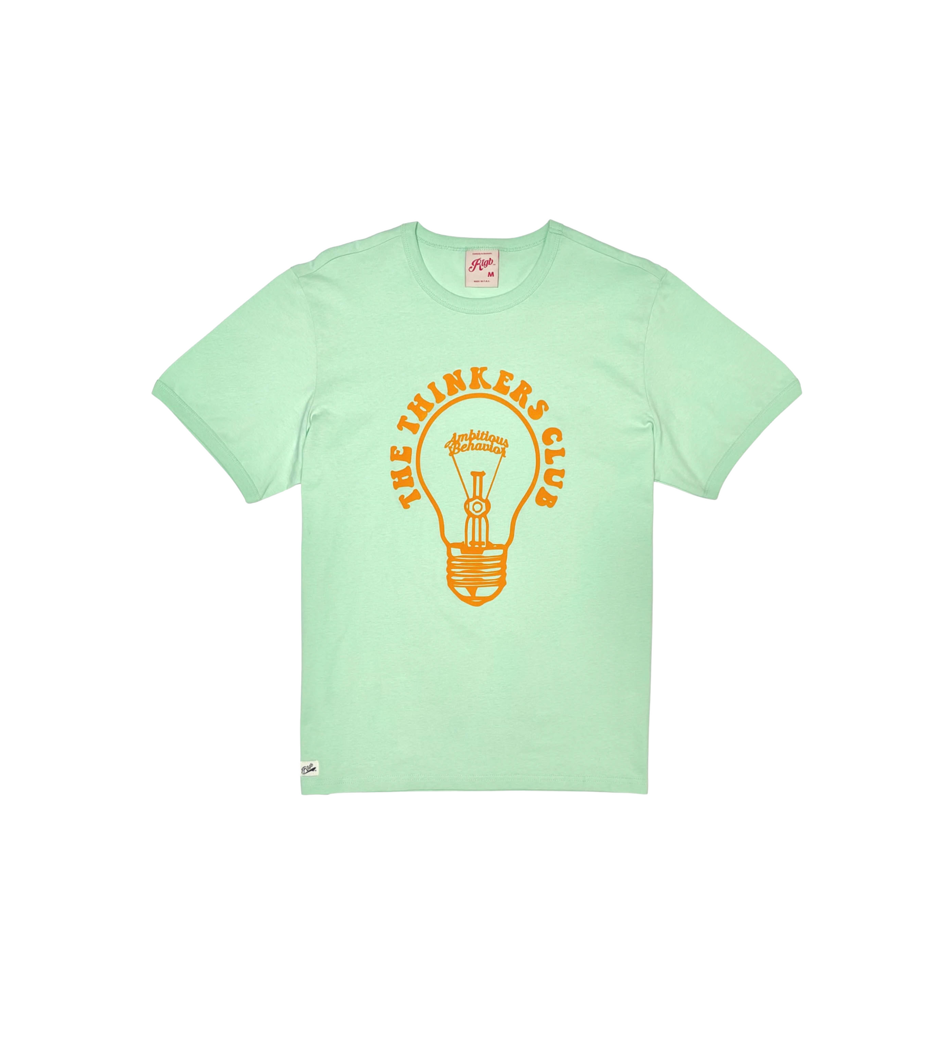 Red Tag Thinkers Club Tee - Lime Light | Red Tag Brand _4