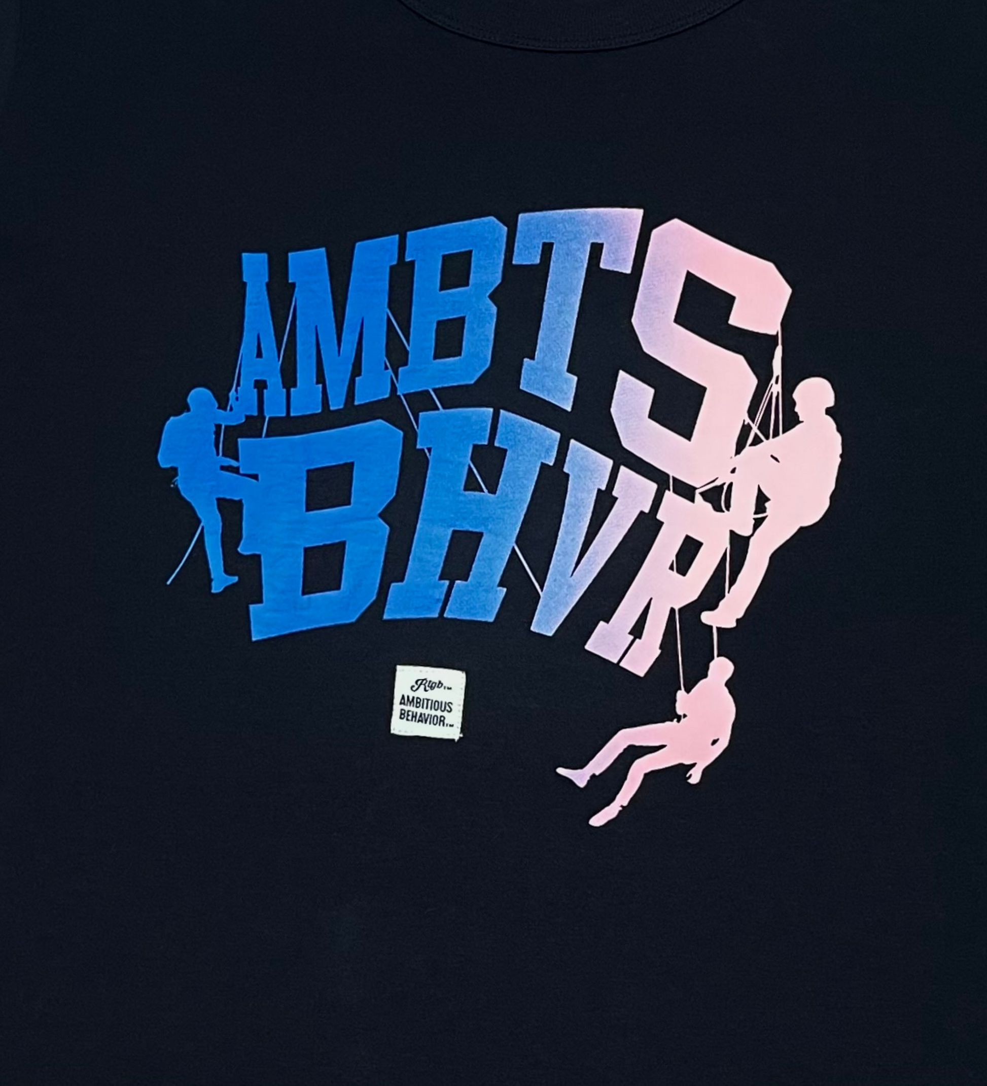 Red Tag Ambts Bhvr Hanging Tee - Black | Red Tag Brand _3