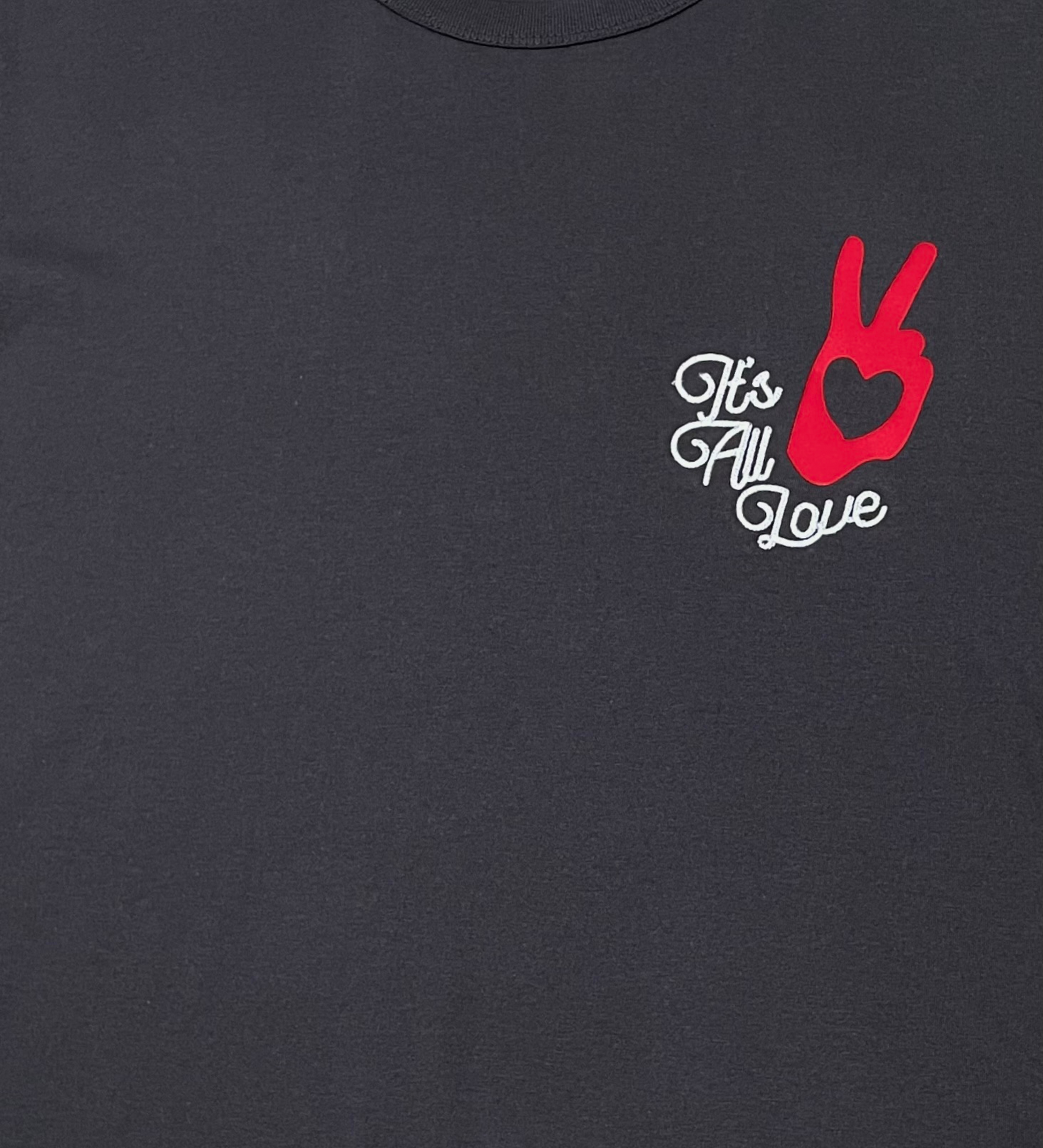 Red Tag It's All Love Tee - Black / Olive | Red Tag Brand _3