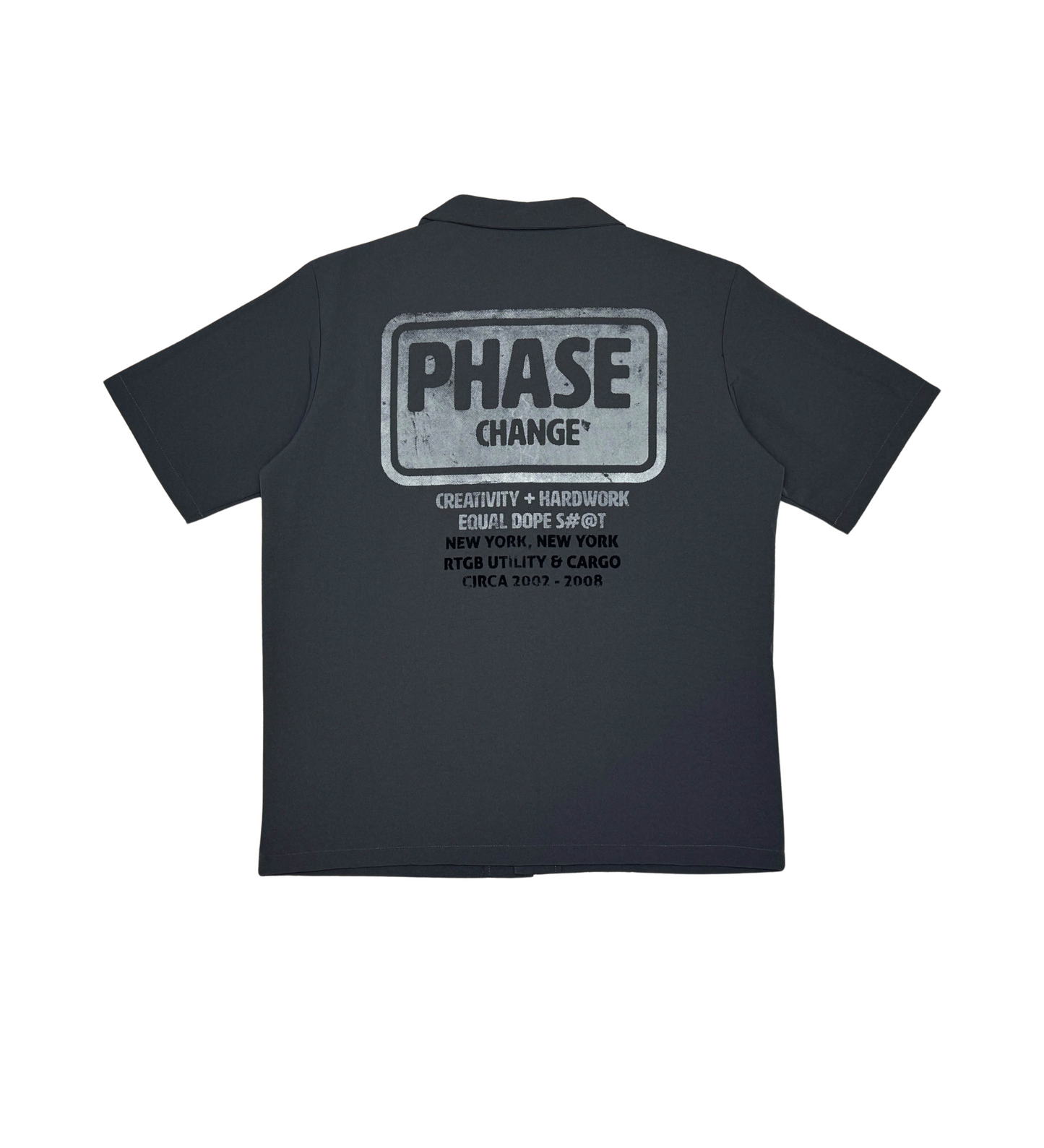 Phase change button up