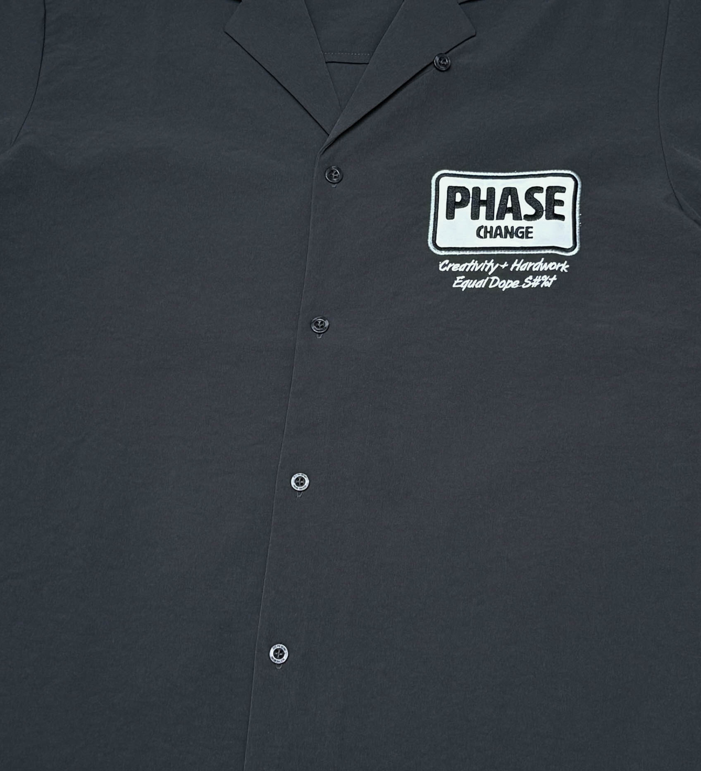 Phase change button up