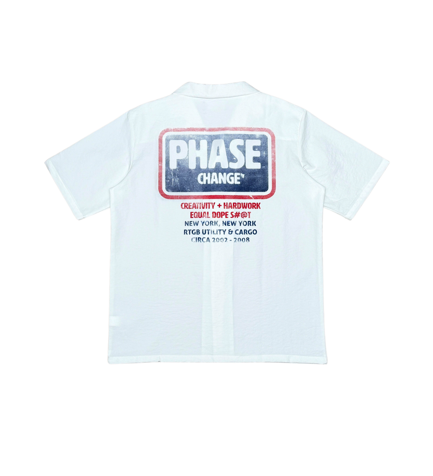 Phase change button up