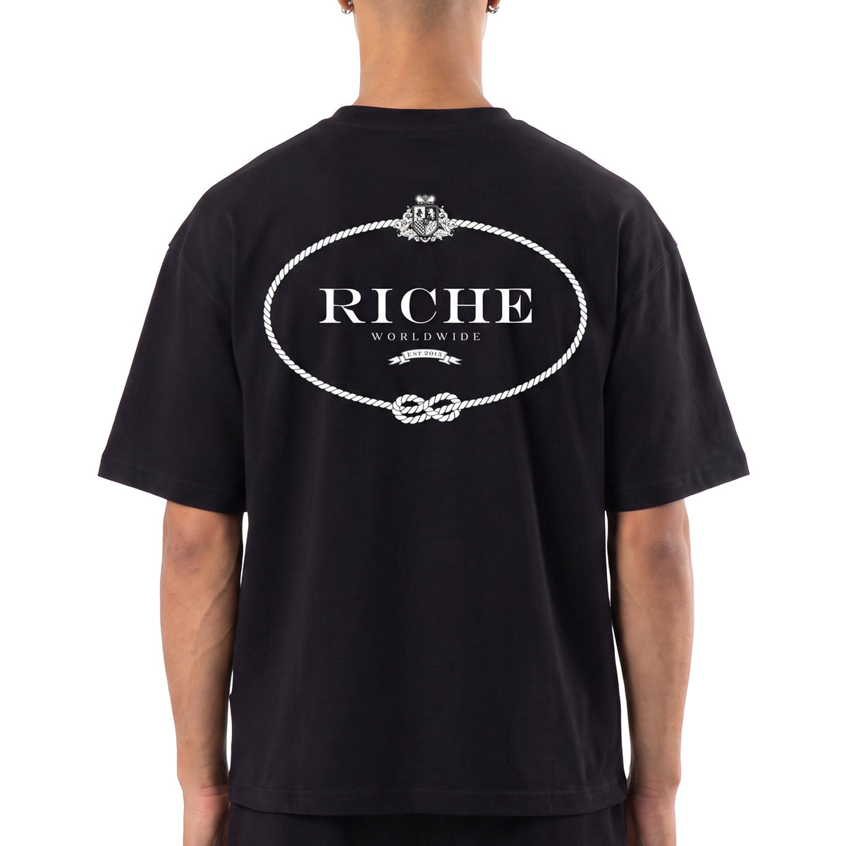 Naughty but nice Heavyweight Boxy T-Shirt by VIERICHEPARIS, view 2