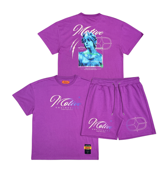 Motive t shirt short set