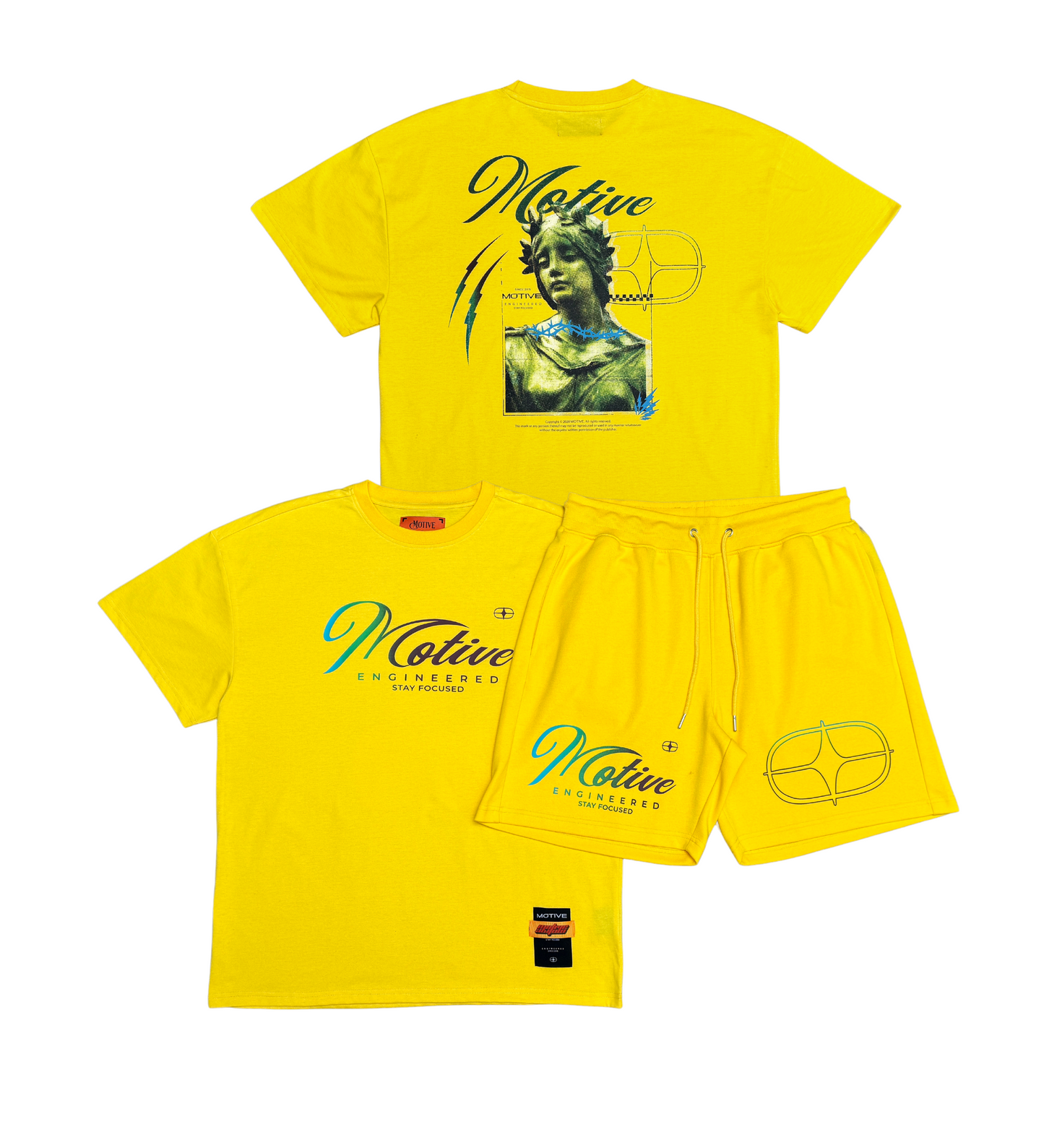 Motive t shirt short set