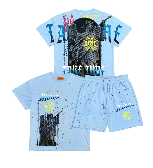 Fallen angels tshirt short set
