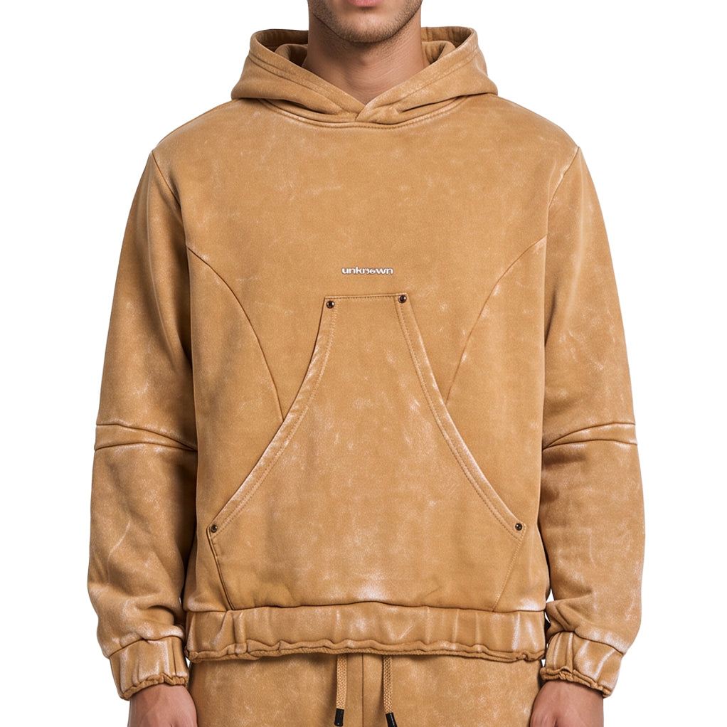 Unknown Mineral-Wash Heritage Hoodie by Unknown, view 1