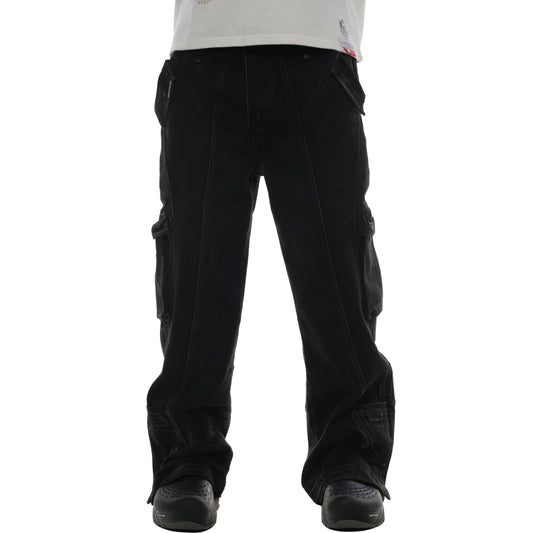 Baggy Denim Cargo Jeans