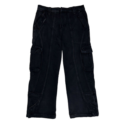 Baggy Denim Cargo Jeans
