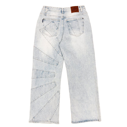 Baggy Panel Denim Jeans