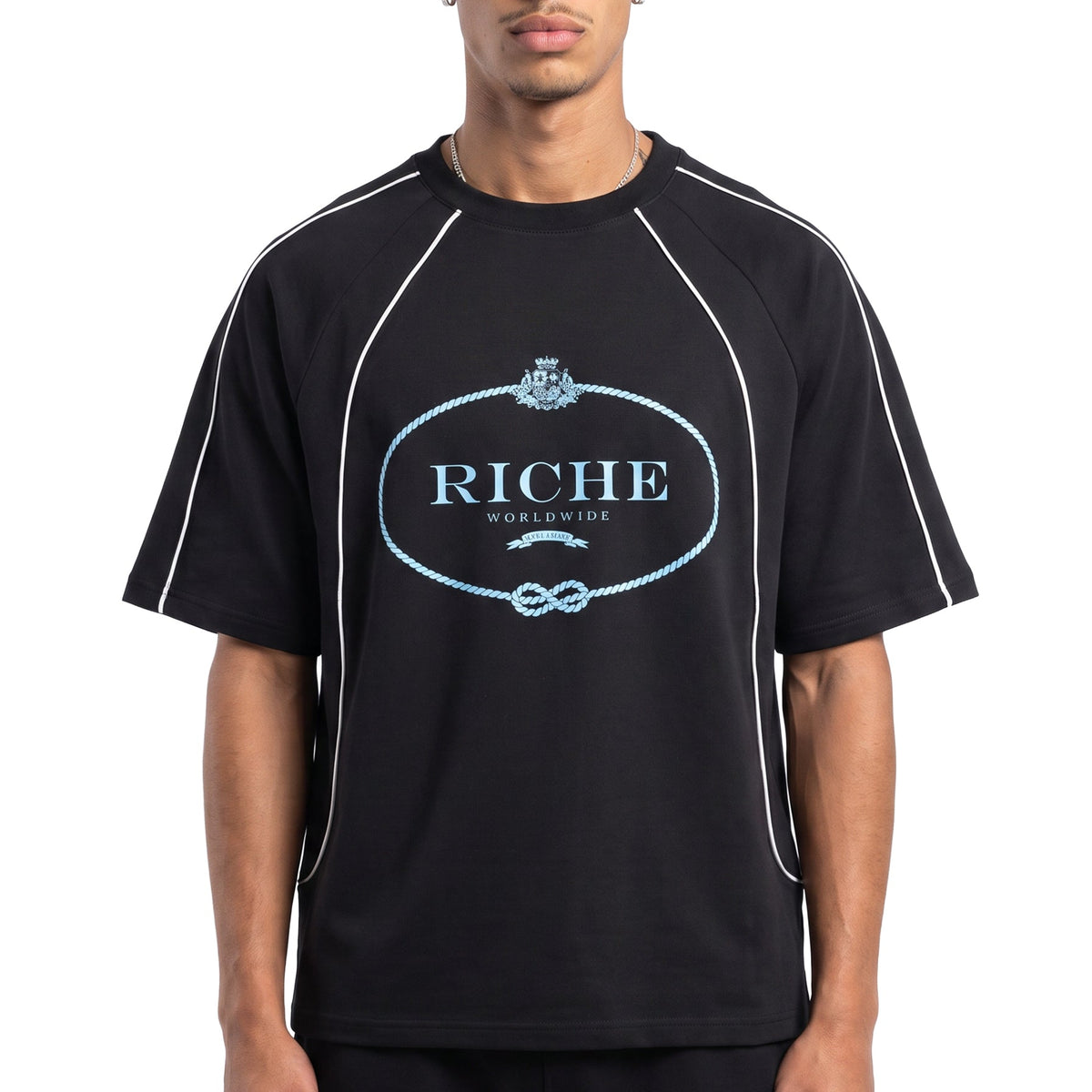 Riche stitch raglan t-shirt by Vie+Riche, view 1