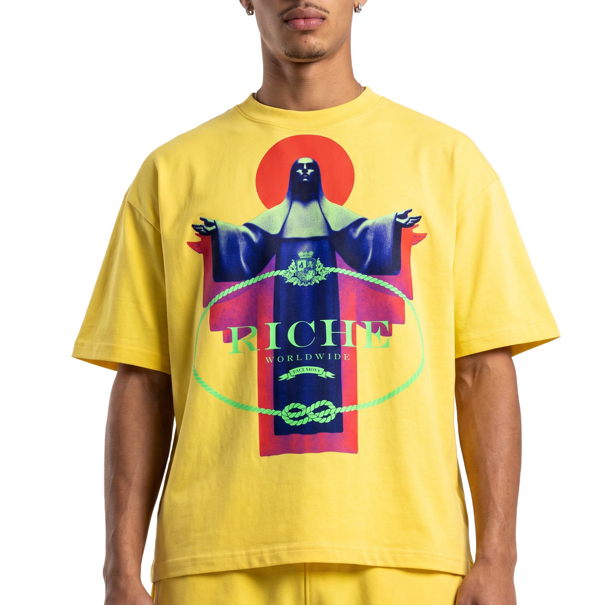 Our Savior Boxy Oversized T-Shirt by Vie+Riche, view 1