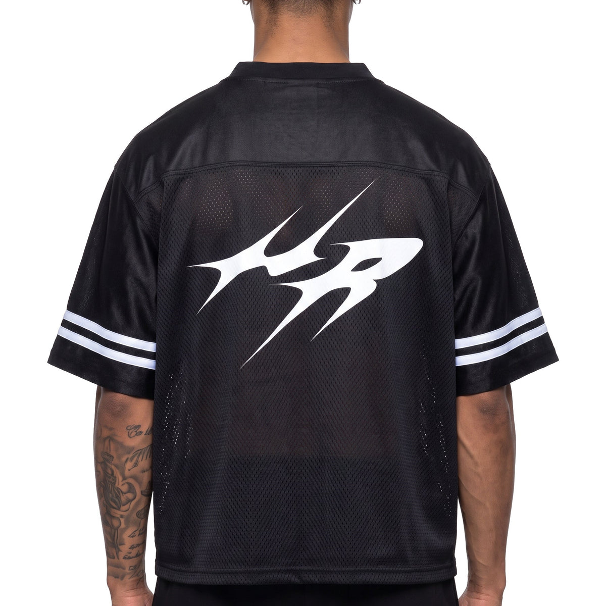 Red Death Taped Mesh T-Shirt by Vie+Riche, view 2