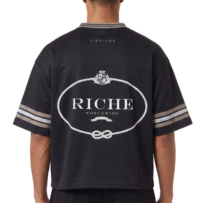 Night Scream Striped Soccer Jersey