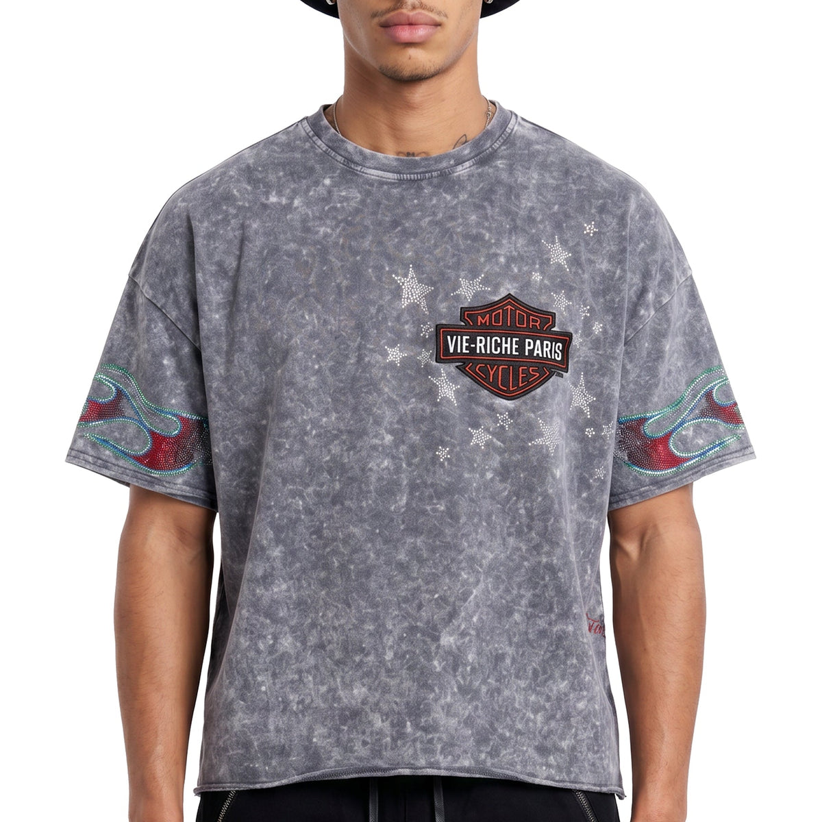 Skullcycle tee by Vie+Riche, view 1