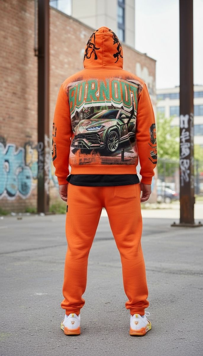 Stray burnout full-zip hoodie By Stray-11