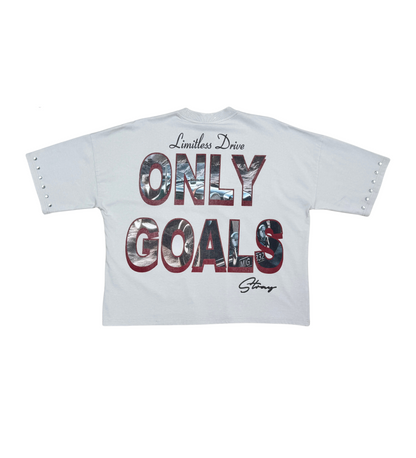 Stray no limits wide & crop fit tee