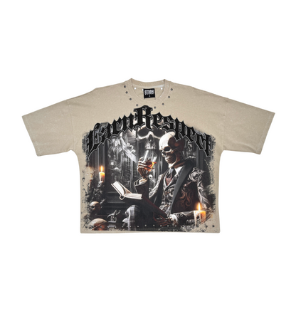 Stray respect earned wide & crop fit tee