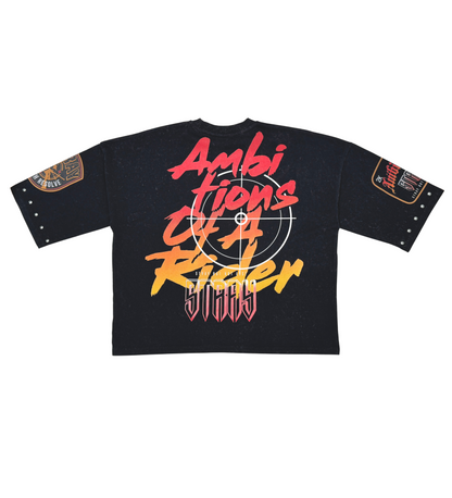 Stray ambitions 3/4 sleeve tee