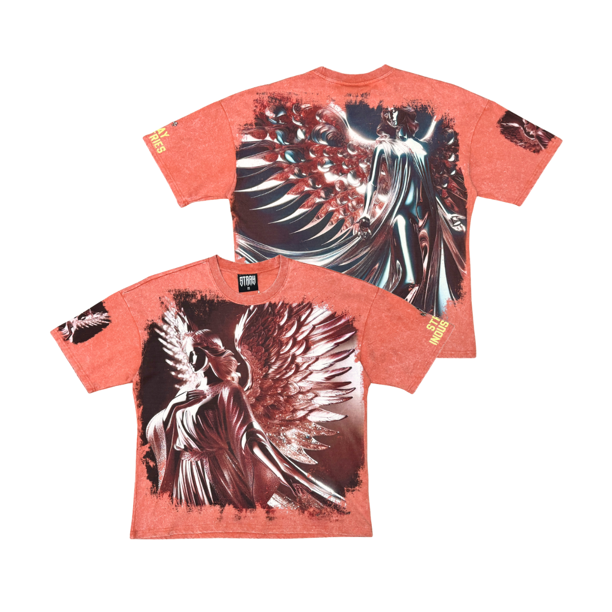 Angel tshirt by Stray, view 12