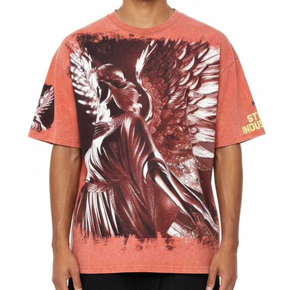 Angel tshirt by Stray, view 7
