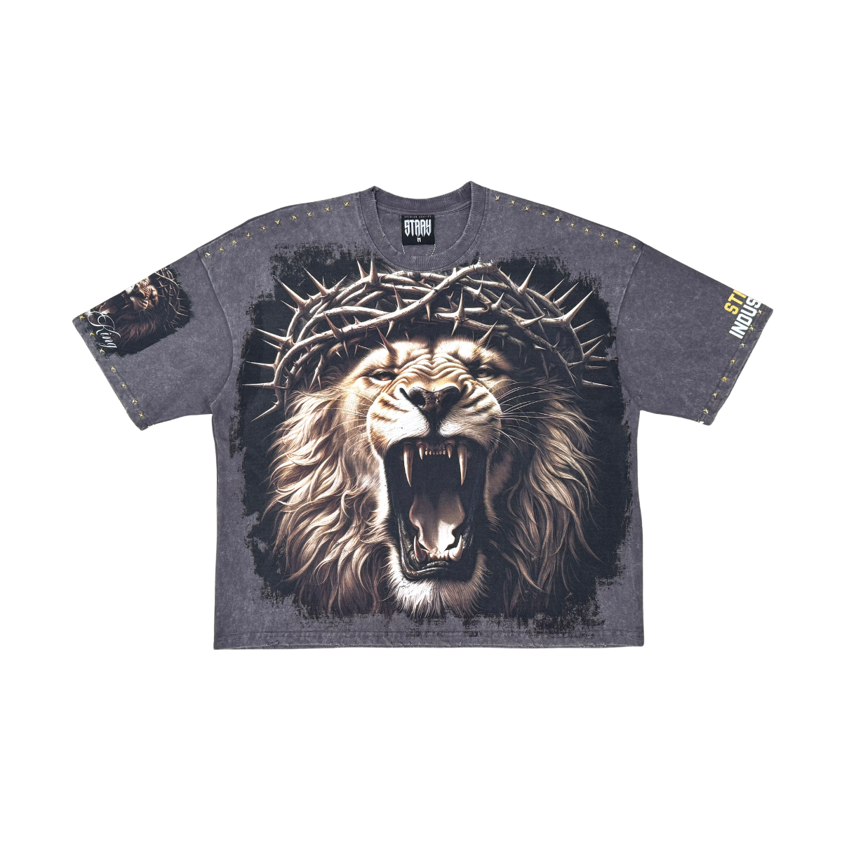 Lion tshirt by Stray, view 9