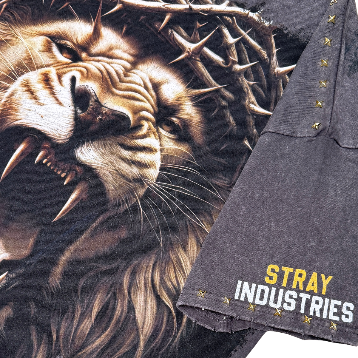 Lion tshirt by Stray, view 11
