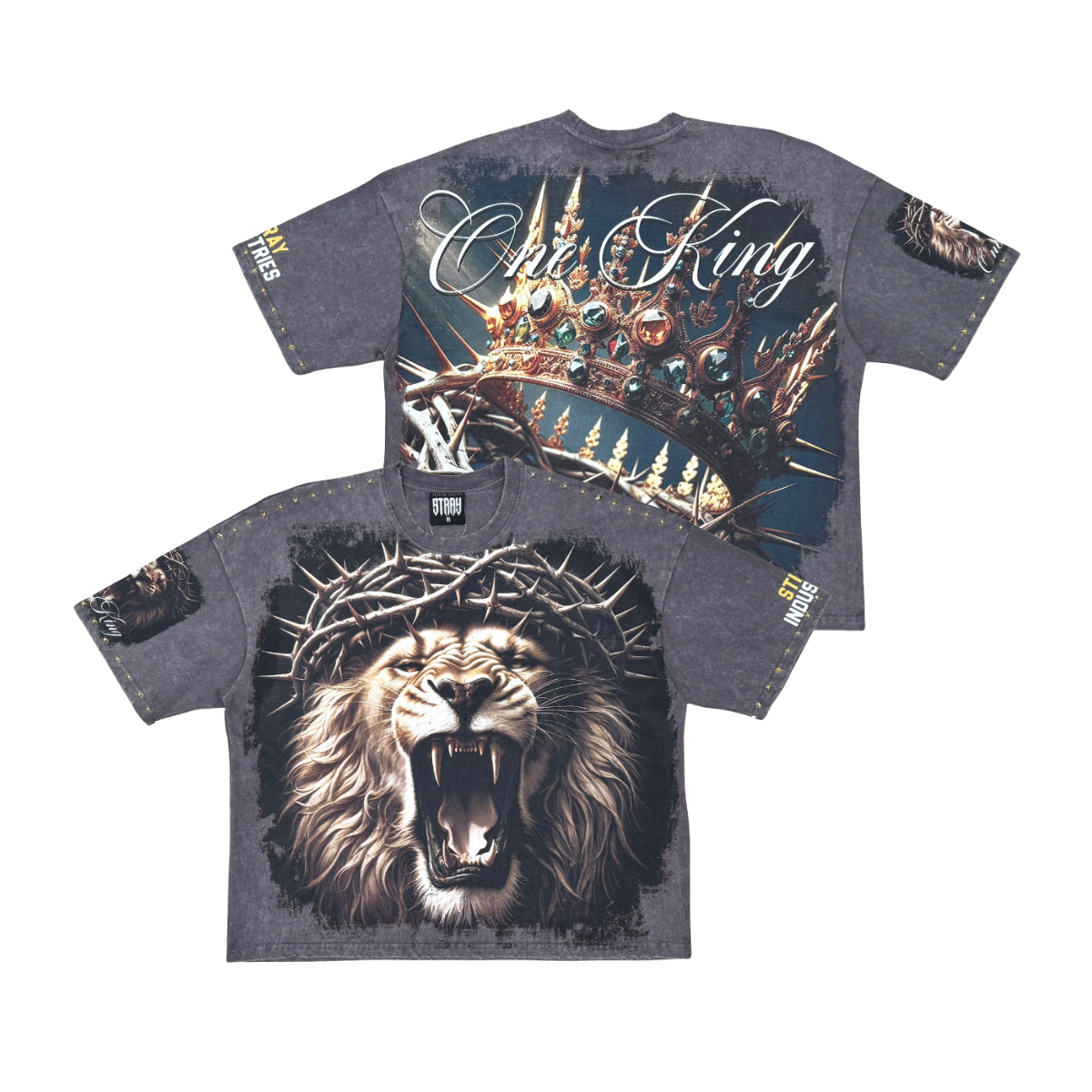 Lion tshirt by Stray, view 12
