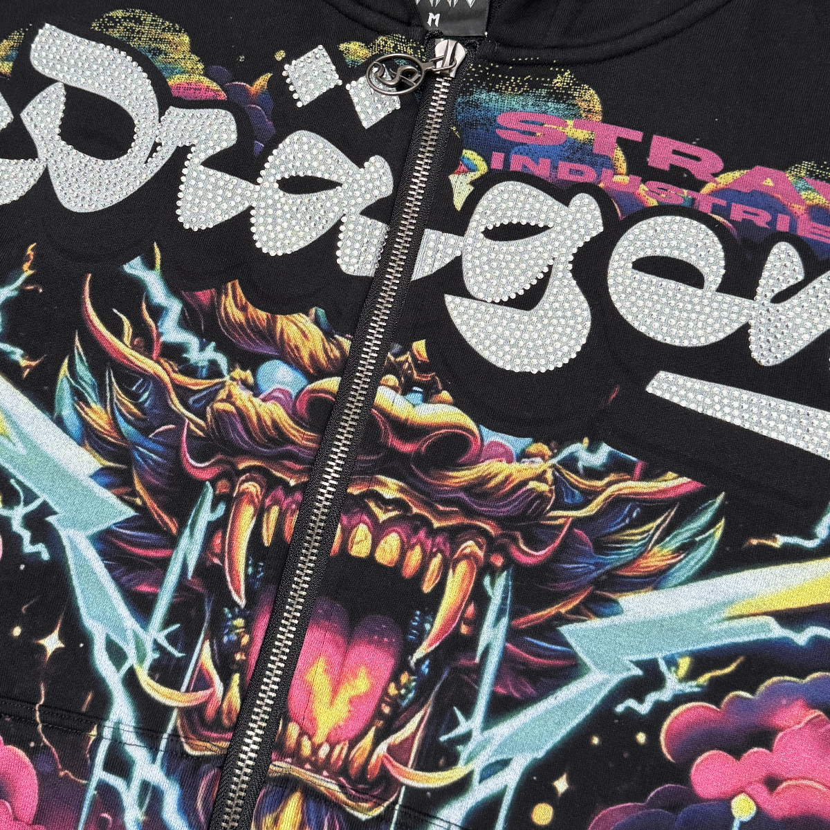 Dragon zipper hoodie by Stray, view 6
