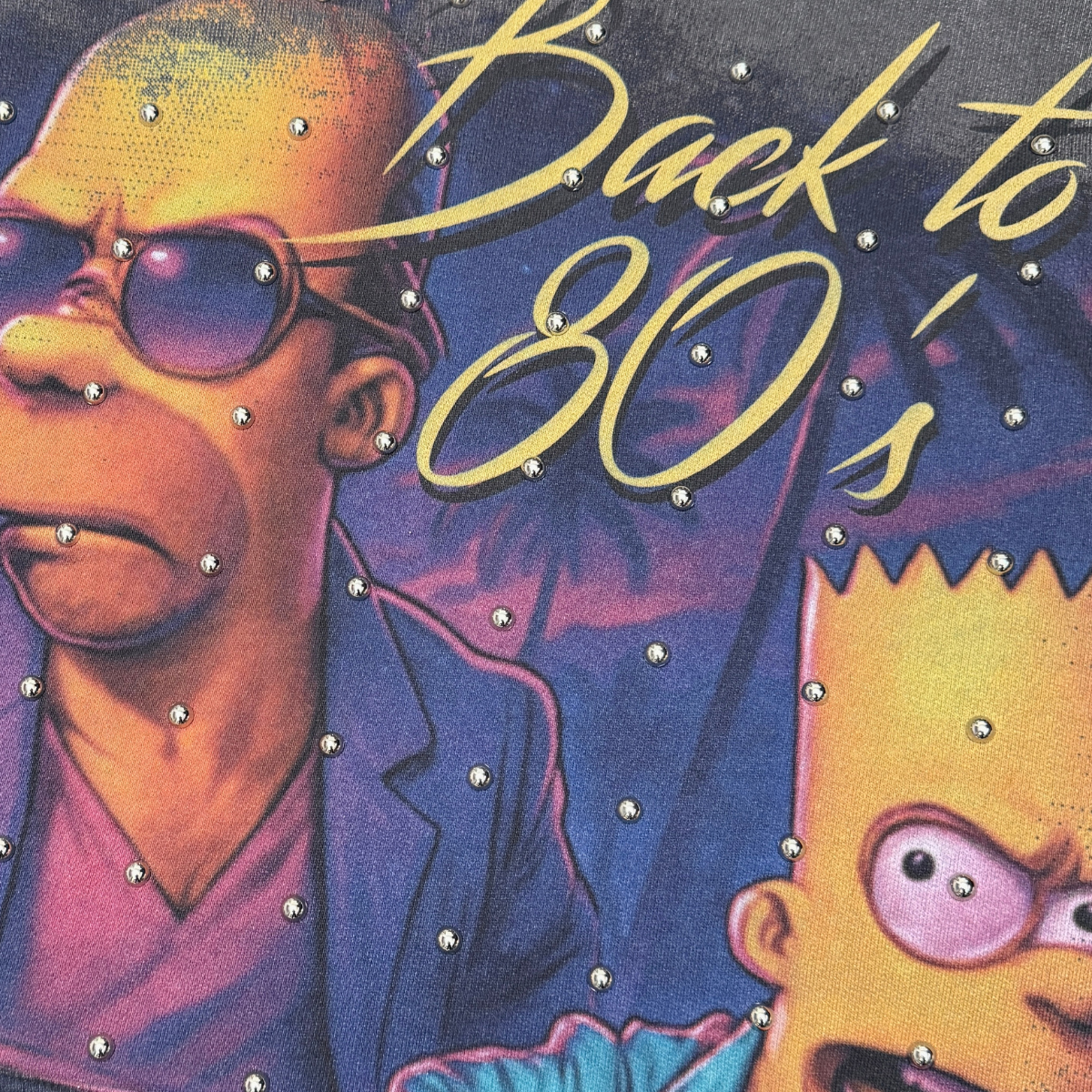 Back to 80's hoodie by Stray, view 5