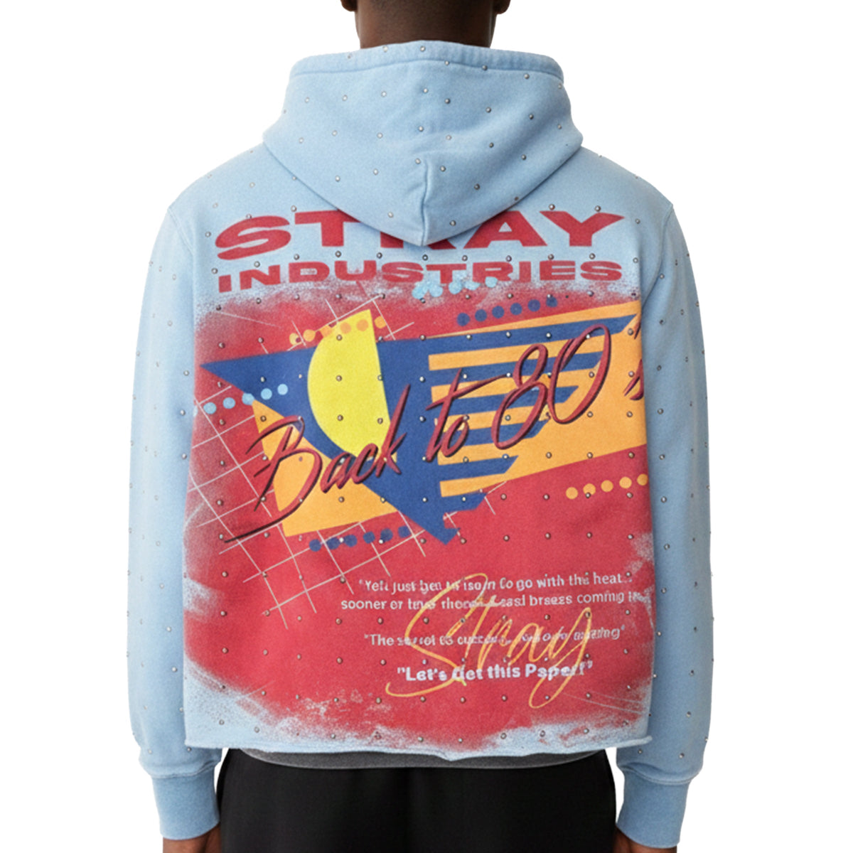 Back to 80's hoodie by Stray, view 9