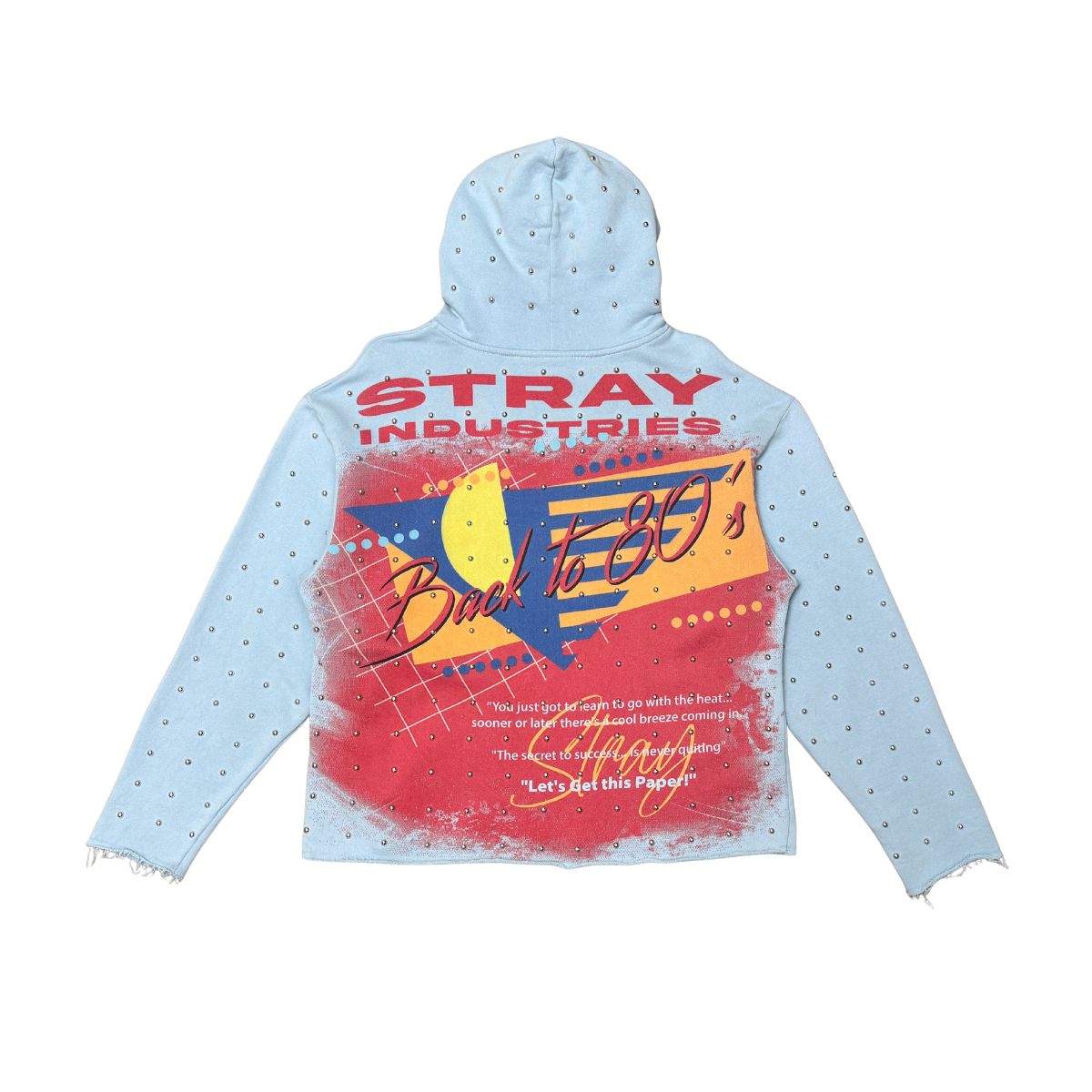 Back to 80's hoodie by Stray, view 13