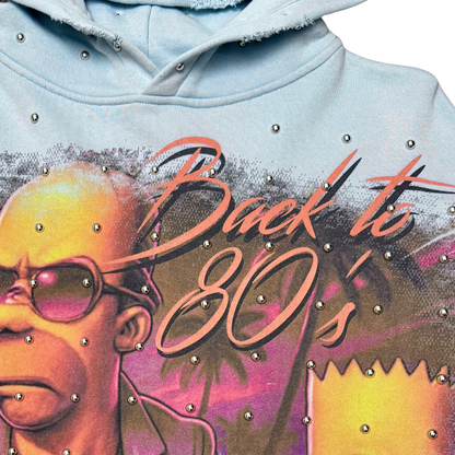 Back to 80's hoodie