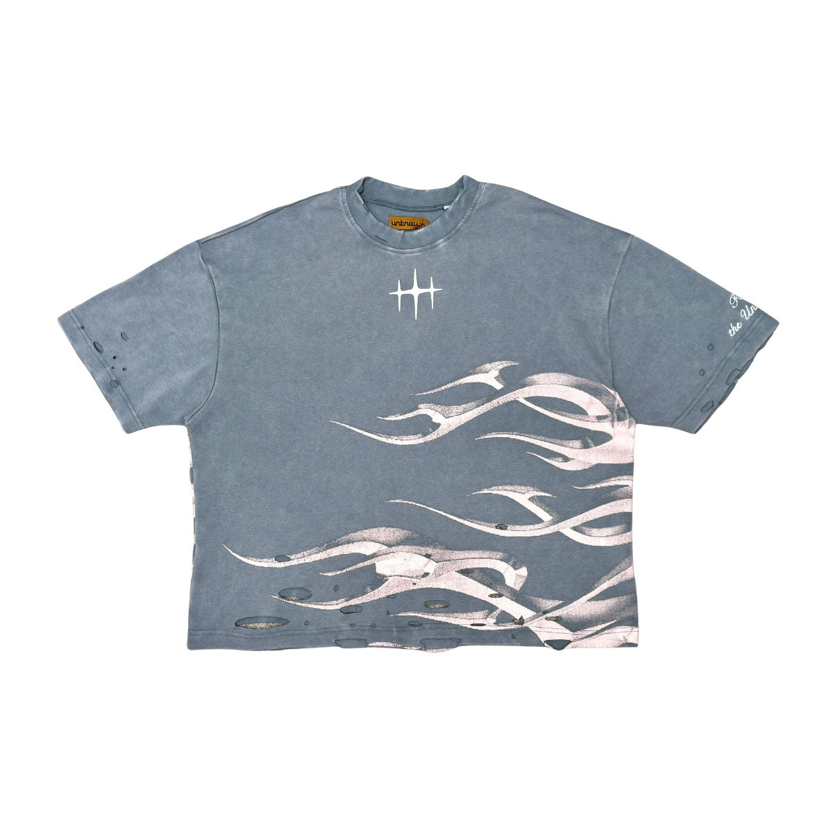 Metalic flames tee by Unknown - 9